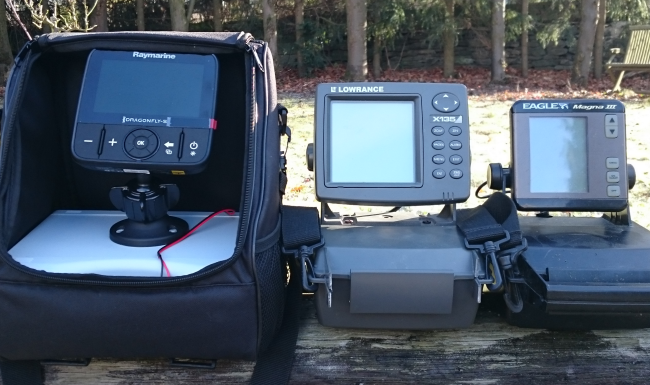 Transportable Echolote, Fischfinder