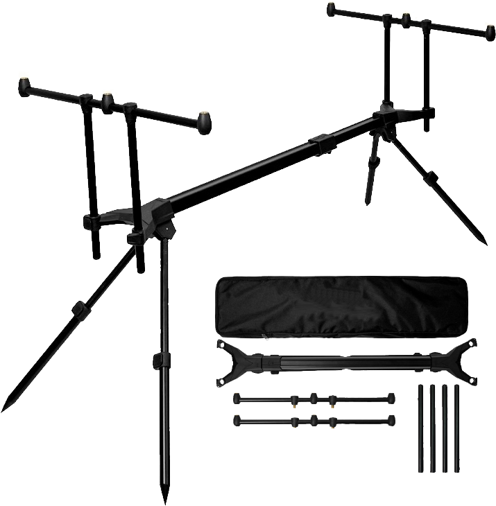 Rod Pod aus Aluminium mit Transporttasche