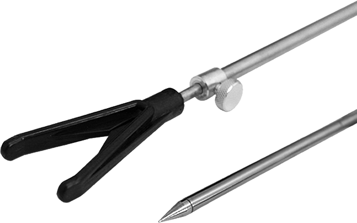 Telekop Rutenauflage aus Edelstahl